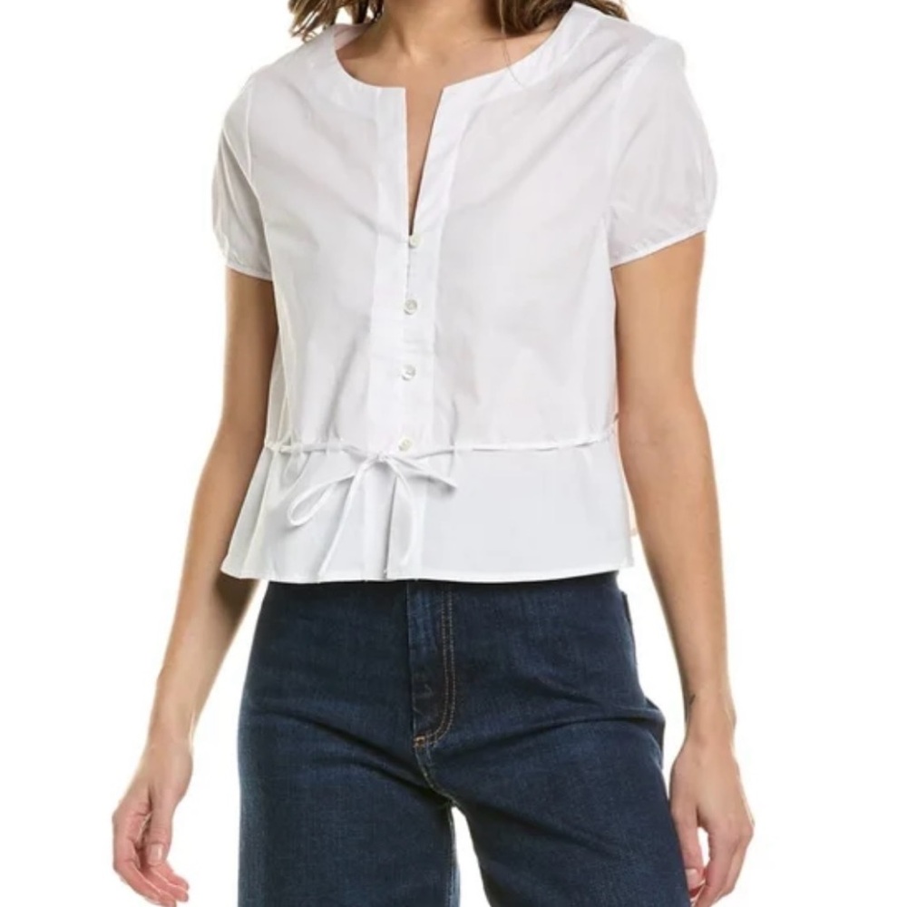 STAUD Jules Women's White Top